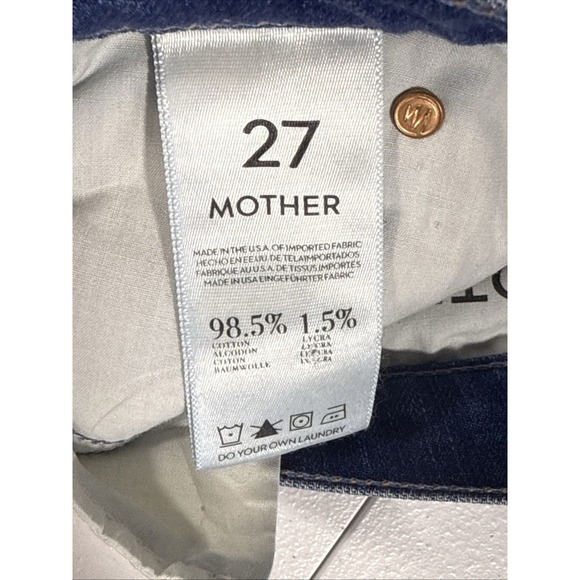 Mother The Runaway Jeans Womens Size 27 Rancho Diablo Hippie Cowgirl Indie - Picture 10 of 16